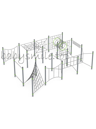 Ігровий канатний майданчик В-025